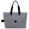 Image de Kipling Grand sac avec compartiment pour ordinateur portable femme Colissa Signature Print, multicolore