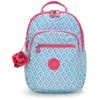 Image de Kipling SEOUL S Petit sac à dos, Dreamy Geo C (Bleu)