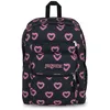 Image de JANSPORT BIG STUDENT Grand Sac à Dos, Compartiment pour Ordinateur Portable 15in, Happy Hearts Schwarz (Noir)