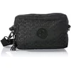 Image de Kipling ABANU MULTI Petit sac à bandoulière convertible en sac de taille, Signature Emb (Noir)