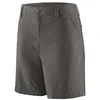 Image de Patagonia W's Quandary Shorts-7 in. Combinaison modèle Court, Forge Gris, 2 Ans Fille