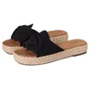 Image de TOMS Sandales Abby Slide pour femme, noir, 42 EU