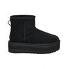 Image de UGG pour femme. 1134991 Bottines W Classic Mini Platform noir (41), Cuir, 3 à 5 cm, 5 à 8 cm, Aucun, Casuel
