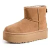 Image de UGG Classic Mini Platform 1134991-CHE, Womens Winter Boots,Boots, Brown, 41 EU