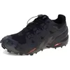Image de Salomon L41743400 Speedcross 6 Sneaker Female Noir/Noir/fantôme EU 37 1/3