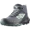 Image de SALOMON Shoes Outpulse Mid GTX W Ebony/Qush/Ebon, Chaussures Femme, Ebony Quiet Shade Ebony, 37 1/3 EU