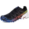 Image de Salomon L47202300 Speedcross 6 Sneaker Unisex Noir/Surf Le Web/sécurité Jaune EU 44