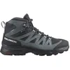 Image de Salomon X Ward Leather Mid GTX W 471820, Womens Trekking Shoes, Grey, 37 1/3 EU