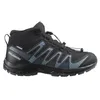 Image de Salomon XA Pro V8 (Little Big Kid) Basket, Noir/Bleu Neptune/Bleu d'Alaska, 32 EU