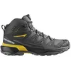 Image de Salomon X Ultra 360 Mid GTX (L47742600) Chaussures de randonnée imperméables et respirantes pour homme Noir Hauteur cheville, Noir/jaune, 46 2/3 EU