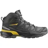 Image de Salomon X Ultra 360 Mid GTX (L47742600) Chaussures de trekking pour homme, imperméables, respirantes, hauteur cheville, amortissantes, confortables, chaussures de montagne, résistantes, Noir/jaune, 42