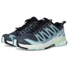 Image de Salomon Chaussures de course XA Pro 3D V9 pour homme, Turbulence/Aqua glacé/vert patiné, 7.5