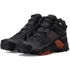 Image de Salomon Chaussures de randonnée X Ultra 5 Mid GTX pour homme, Asphalte/Castlerock/Ocre brûlé, 10.5