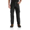 Image de Carhartt Steel Rugged Flex Relaxed Fit Ripstop Pantalon de Travail Cargo Double Avant Multi-Poches Utilitaire, Noir, 34W x 34L Homme