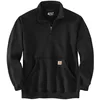 Image de Carhartt ® Midweight 1/4-Zip Mock Neck Sweatshirt CT105294 XL Black