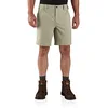 Image de Carhartt T-shirt de travail léger et extensible pour homme - Coupe décontractée - Anti-transpiration, beige, 36