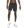 Image de NIKE M NK DF Stride 5IN BF SHRT T-Shirt, Silv Noir/Noir/slicctif, 4XL Homme