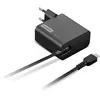 Image de Lenovo - Chargeur Ordinateur Portable  Usb-C 65w Pc Noire