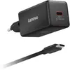 Image de Lenovo - Chargeur Ordinateur Portable  65w Gan Usb-C + Cable 2m