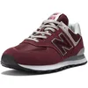 Image de New Balance Homme Nb 574 Tennis-basket-basses, Rouge Burgundy Evm, 44 EU