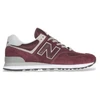 Image de New Balance pour homme. ML574V3 Baskets 574 marron (45), Plat, Lacets, Casuel, Grenat