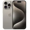 Image de Apple iPhone 15 Pro - 5G smartphone - double SIM / Mémoire interne 128 Go - écran OEL - 6.1" - 2556 x 1179 pixels (120 Hz) - 3 x caméras arrière 48 MP, 12 MP, 12 MP - front camera 12 MP - natural titanium en occasion ou reconditionné