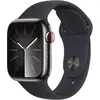 Image de Montre connectée APPLE WATCH Serie 9 Cellular 41mm Acier/Graphite Minuit M/L