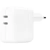 Image de Adaptateur secteur double port USB type C 35 Watts Apple Blanc en occasion ou reconditionné
