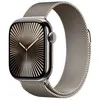 Image de Apple Watch Series 10 GPS + Cellular 42mm Boîtier en Titane Naturel avec Bracelet Milanais Naturel en occasion ou reconditionné