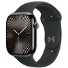 Image de Apple Watch Series 10 GPS + Cellular 46mm Boîtier en Titane Ardoise avec Bracelet Sport Noir S/M en occasion ou reconditionné
