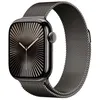 Image de Apple Watch Series 10 GPS + Cellular 42mm Boîtier en Titane Ardoise avec Bracelet Milanais Ardoise en occasion ou reconditionné