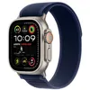 Image de Apple Watch Ultra 2 GPS + Cellular 49 mm Boîtier en Titane Naturel avec Boucle Trail Bleu S/M version 2024 en occasion ou reconditionné