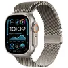 Image de Apple Watch Ultra 2 GPS + Cellular 49 mm Boîtier en Titane Naturel avec Bracelet Milanais Titane Naturel M version 2024 en occasion ou reconditionné