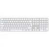 Image de Clavier sans fil Azerty Apple Magic Keyboard avec Touch ID et pavé numérique Blanc en occasion ou reconditionné