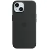 Image de Apple Coque en silicone avec MagSafe pour iPhone 15 Noir en occasion ou reconditionné