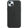 Image de Apple Coque en silicone avec MagSafe pour iPhone 15 Plus Noir en occasion ou reconditionné
