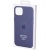 Image de Apple Coque en Silicone avec MagSafe pour iPhone 15 Plus - Bleu Orage        