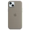 Image de Apple Coque en Silicone avec MagSafe pour iPhone 15 Plus - Argile        