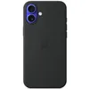 Image de Coque en silicone avec MagSafe pour iPhone 16 Plus Noir en occasion ou reconditionné
