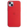 Image de Apple Coque en Silicone avec MagSafe pour iPhone 14 Plus - (Product) Red        