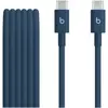 Image de Câble de charge BEATS tissé USB-C vers USB-C 1M50 Bleu nitro