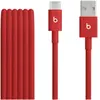 Image de Câble de charge BEATS tissé USB-A vers USB-C 1M50 Rouge flash