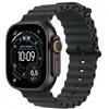 Image de Apple Watch Ultra 3 GPS + Cellular 49mm Boitier en Titane Noir avec Bracelet Océan noir en occasion ou reconditionné