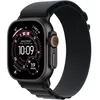 Image de Apple Watch Ultra 3 GPS + Cellular - 49mm - Boîtier Black Titanium - Bracelet Black Alpine Loop - Large