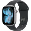 Image de Apple Watch Series 11 GPS - 42mm - Boîtier Space Grey Aluminium - Bracelet Black Sport Band - M/L