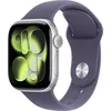 Image de Apple Watch Series 11 GPS + Cellular - 42mm - Boîtier Silver Aluminium - Bracelet Purple Fog Sport Band - S/M