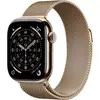 Image de Montre connectée APPLE WATCH 46mm Tit Or Milanais Serie 11 S/M Cellular