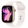Image de Apple Watch Series 11 GPS - 42mm - Boîtier Rose Gold Aluminium - Bracelet Light Blush Sport Band - M/L