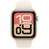 Image de Apple Watch SE 3 GPS 40 mm boîtier blanc / bracelet sport blanc S/M (MEH34ZR/A) APPLE
