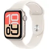 Image de Apple Watch SE 3 GPS - 44mm - Boîtier Starlight Aluminium - Bracelet Starlight Sport Band - M/L